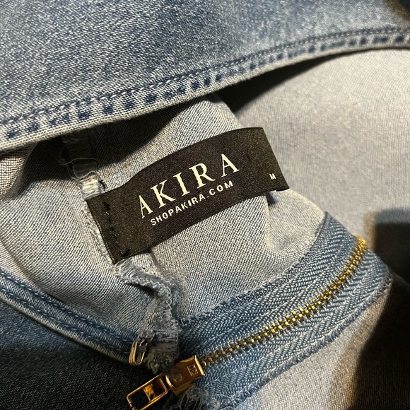 Jean body con dress - Picture 3 of 3